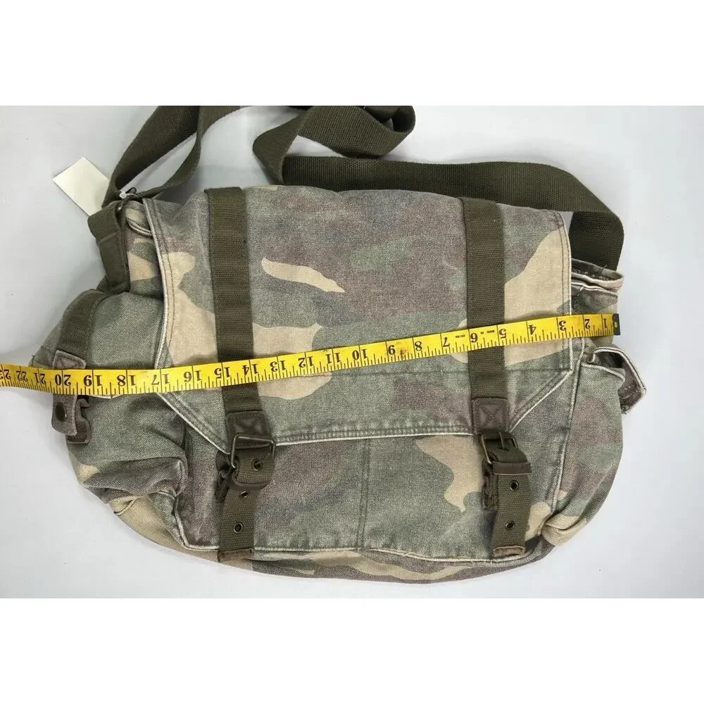 NWT Old Navy Woodland Camouflage Messenger Bag Y2K